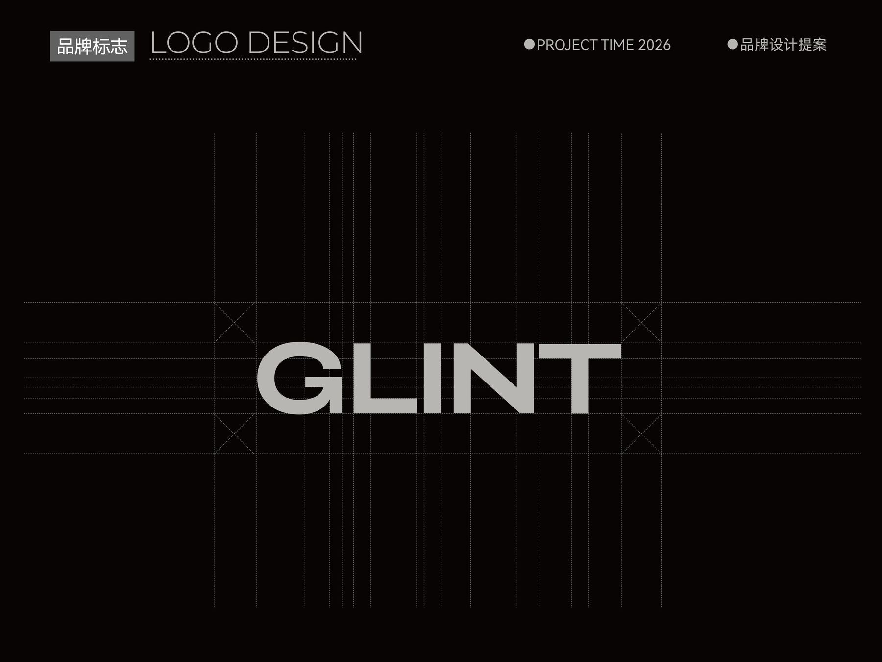 GLINT 彩色隐形眼镜品牌设计展示图